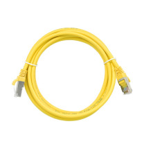 酷比客 L-CUBIC 超五类屏蔽网络线 LCLN5ERRSYW-2M 2米 (黄色)
