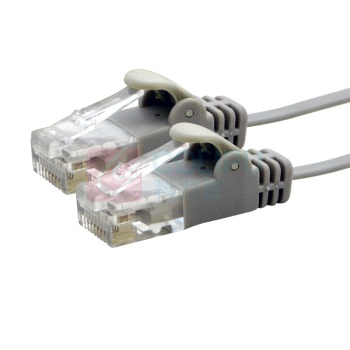 酷比客 L-CUBIC 超五类扁平网络线 LCLN5ESBGY-2M 2米 (灰色)