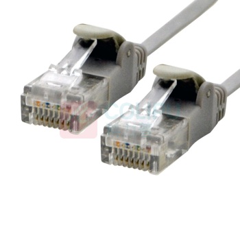 酷比客 L-CUBIC 超五类扁平网络线 LCLN5ESBGY-2M 2米 (灰色)