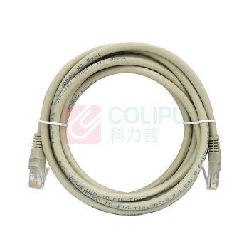 酷比客 L-CUBIC 六类网络线 LCLN6RRECGY-1M 1米 (灰色)