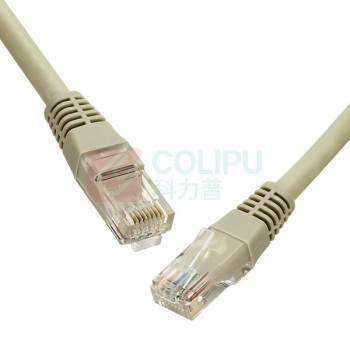 酷比客 L-CUBIC 六类网络线 LCLN6RRECGY-1M 1米 (灰色)