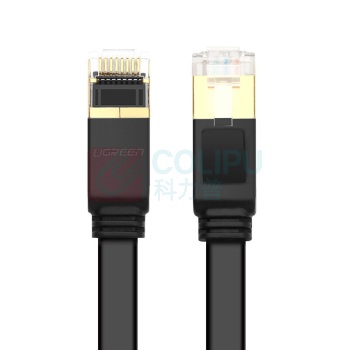 绿联 UGREEN 七类扁平网线 11276 NW106 1.5米