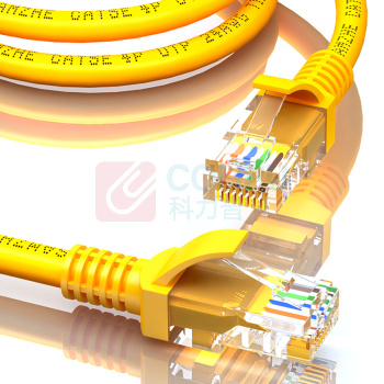 山泽 SAMZHE 超五类网线 CAT5e类高速千兆网线 黄色 YL-505 5米