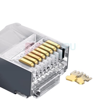 绿联 UGREEN 六类RJ45网络屏蔽水晶头 50248 NW111 100个/盒
