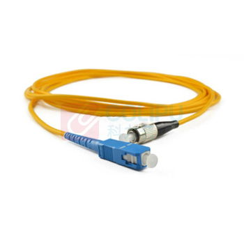 酷比客 L-CUBIC 单模光纤跳线 LCCPSFSCFCYW-5M SC-FC/5米 (黄色)
