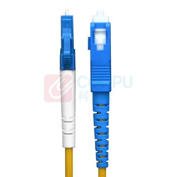 酷比客 L-CUBIC 单模光纤跳线 LCCPSFLCSCYW-5M LC-SC/5米 (黄色)