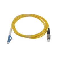 酷比客 L-CUBIC 单模光纤跳线 LCCPSFLCFCYW-3M LC-FC/3米 (黄色)