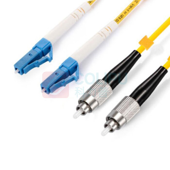 酷比客 L-CUBIC 单模光纤跳线 LCCPSFLCFCYW-3M LC-FC/3米 (黄色)