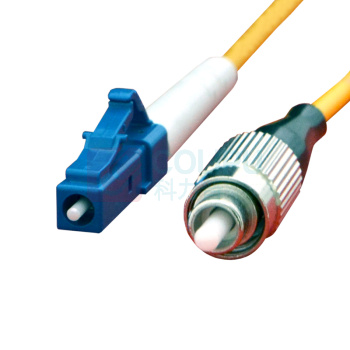 酷比客 L-CUBIC 单模光纤跳线 LCCPSFLCFCYW-5M LC-FC/5米 (黄色)
