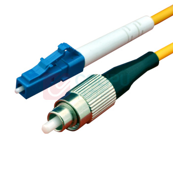酷比客 L-CUBIC 单模光纤跳线 LCCPSFLCFCYW-5M LC-FC/5米 (黄色)