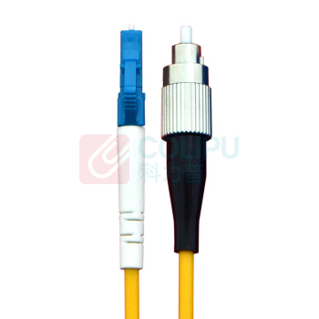 酷比客 L-CUBIC 单模光纤跳线 LCCPSFLCFCYW-5M LC-FC/5米 (黄色)