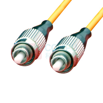 酷比客 L-CUBIC 单模光纤跳线 LCCPSFFCFCYW-10M FC-FC/10米 (黄色)
