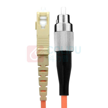 酷比客 L-CUBIC 多模光纤跳线 LCCPMFSCFCOR-3M SC-FC/3米 (桔色)