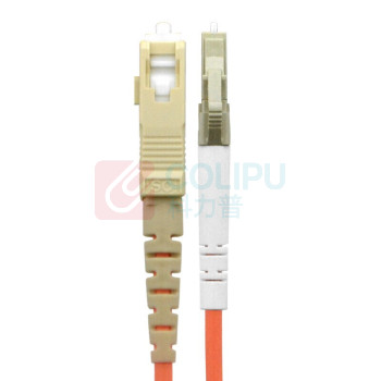 酷比客 L-CUBIC 多模光纤跳线 LCCPMFLCSCOR-3M LC-SC/3米 (桔色)