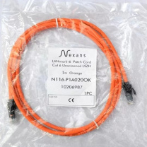耐克森 网络跳线 CAT6 非屏蔽 1米 