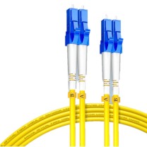 山泽 SAMZHE 电信级光纤跳线 G1-LCLC02 LC-LC单模双芯 2米