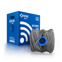 奥威尔 OWIRE 超五类4对低烟无卤非屏蔽网线 SSKJ-C5E-LZ60GY 0.50mm加粗线径 305.00 米/箱 (灰色)