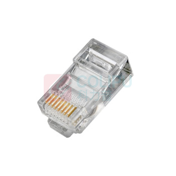 斯赛孚 超五类水晶头 SF-5RJ45 100颗  非屏蔽8p8c纯铜水晶头 RJ45网线接头