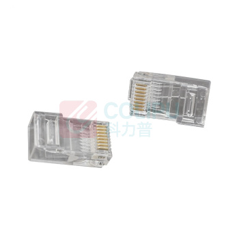 斯赛孚 超五类水晶头 SF-5RJ45 100颗  非屏蔽8p8c纯铜水晶头 RJ45网线接头