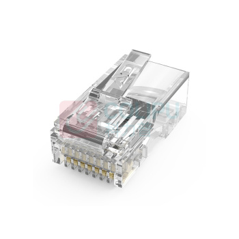 斯赛孚 超五类水晶头 SF-5RJ45 100颗  非屏蔽8p8c纯铜水晶头 RJ45网线接头