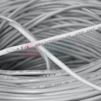 大唐电信 DTT超五类4对非屏蔽网线 DTT-C5-11048 305米/箱 (灰色)