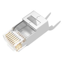 烽火通信 六类屏蔽水晶头 100个/盒