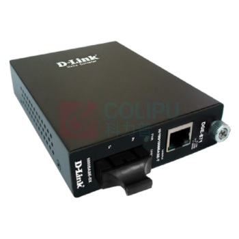 友讯 D-Link 千兆多模双纤光纤收发器 DGE-871 (黑色)