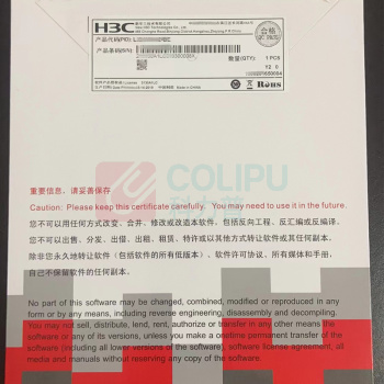 华三 授权许可 V7版本 LIS-WX-32-BE 无线AC控制器License授权文件 管理32AP