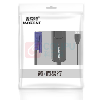 麦森特 MAXCENT kvm切换器8口16口32口cat5网口远程IP数字LCD液晶 转换模块 MCL-01C