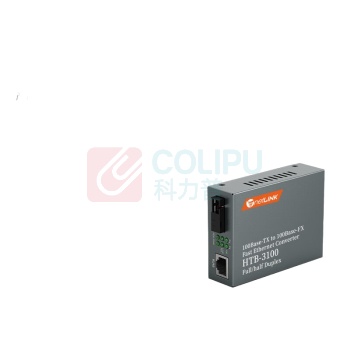 netLINK 光纤收发器 HTB-3100AB 供电方式:DC5V 接口模式:SC 连接数:1传输速度:百兆 电压:DC 5v