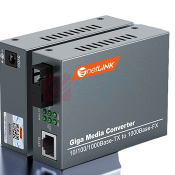 netLINK 光纤收发器 HTB-4100AB 接口模式:SC 传输速度:1000Mbps带宽:千兆电压:0~36V 额定功率:2.5W