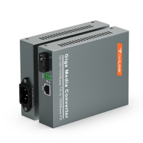 netLINK 千兆多模双纤光纤收发器 光电转换器 550米 内电AC220V 1对 HTB-GM-03-N
