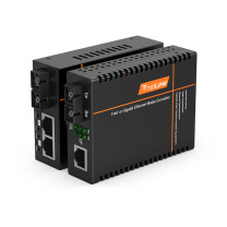 netLINK 千兆光纤收发器电信级1对 HTB-GS-03/2GE-120KM+HTB-GS-03/120KM