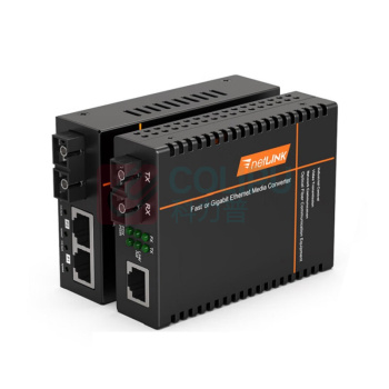netLINK 千兆光纤收发器电信级1对 HTB-GS-03/2GE-120KM+HTB-GS-03/120KM