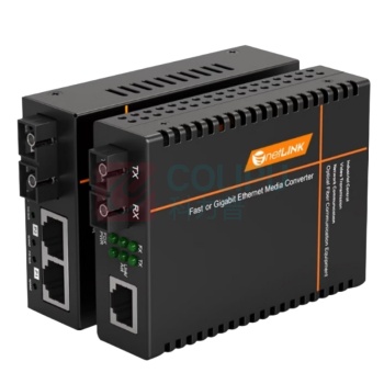 netLINK 千兆光纤收发器电信级1对 HTB-GS-03/2GE-120KM+HTB-GS-03/120KM