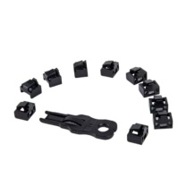 大工象 网口锁内嵌式 RJ45 ZJJ 10个/包 (黑色)