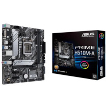 华硕 ASUS PRIME H510M-A主板 支持 CPU 11400F/G5905/G6405 (Intel H510/LGA 1200) 