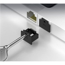 索厉 Suoli 网口塞 RJ45端口安全锁 网口堵头 