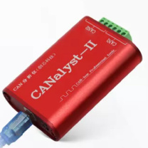 创芯科技 CAN分析仪网络配件 CANOpen J1939 DeviceNet USBCAN USB转CAN 至尊版 (红色)