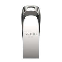 杰储 防水防震高速U盘 U130 128G (银色) USB3.1 旭日系列