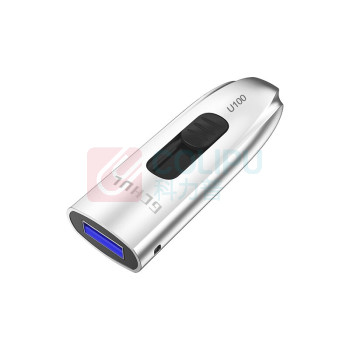 杰储 超高速固态U盘 U100 128G (银色) USB3.2 深空系列