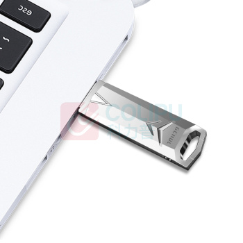 杰储 U盘 /优盘 U140 64G (银色) USB3.0 余晖系列