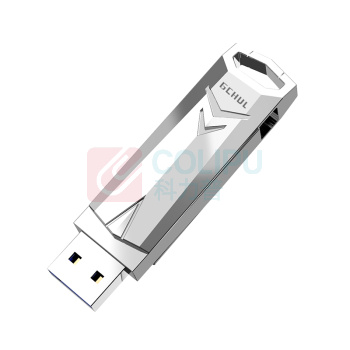 杰储 U盘 /优盘 U140 64G (银色) USB3.0 余晖系列