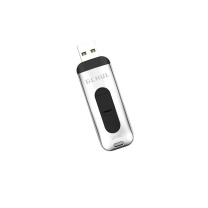 杰储 GCHUL 超高速固态闪存U盘 U100 深海系列 256GB (银色) USB3.2 单次5个起订