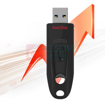 闪迪 SANDISK U盘 CZ48至尊高速 512GB USB3.0 读速130MB/s 经典USB3.0 高速安全可靠 (黑色)