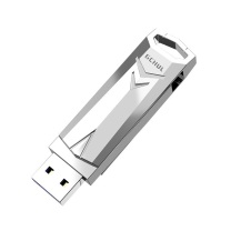 杰储 GCHUL U盘 U140 余晖系列 64GB (银色) USB3.0 单次5个起订