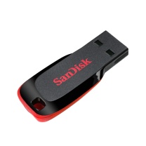 闪迪 SANDISK U盘 CZ50 16G (黑红)