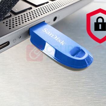 闪迪 SANDISK U盘 CZ550 64G USB3.2 安全加密 (紫色)