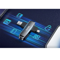 闪迪 SANDISK DDE1高速固态U盘 SDDDE1-256GB-Z46 USB3.2 Type-C 双接口