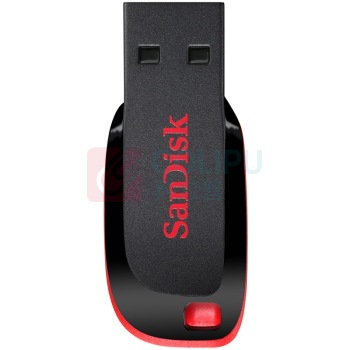 闪迪 SANDISK U盘 CZ50酷刃 128GB (黑红色)